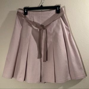 Gap Stretch Pleated Muted Pink Skirt
